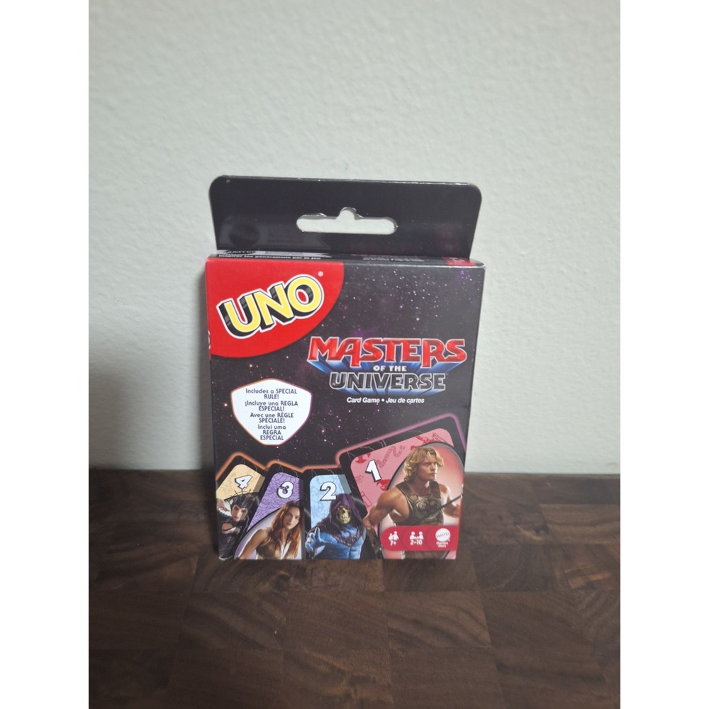 Mattel Games UNO Masters of the Universe 2026 Movie Card Game with Themed Deck